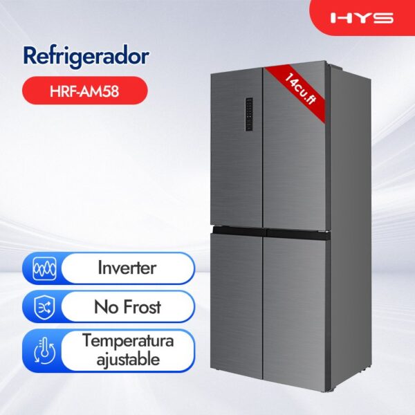 Refrigerador Inverter 14cu.ft 4 puertas HRF-AM58