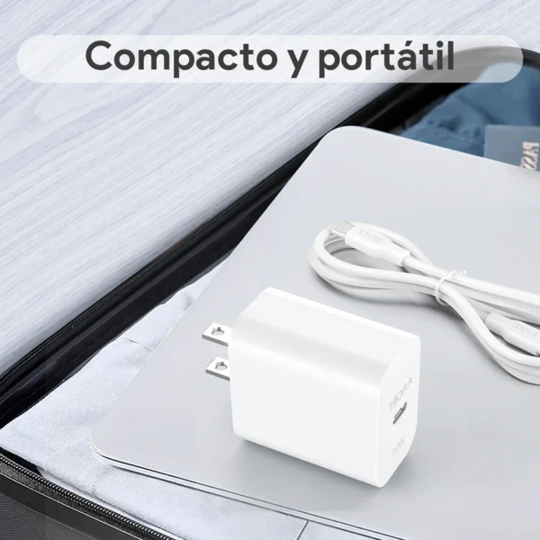 Cargador GAR152 1HORA Tipo C 20W - Imagen 2