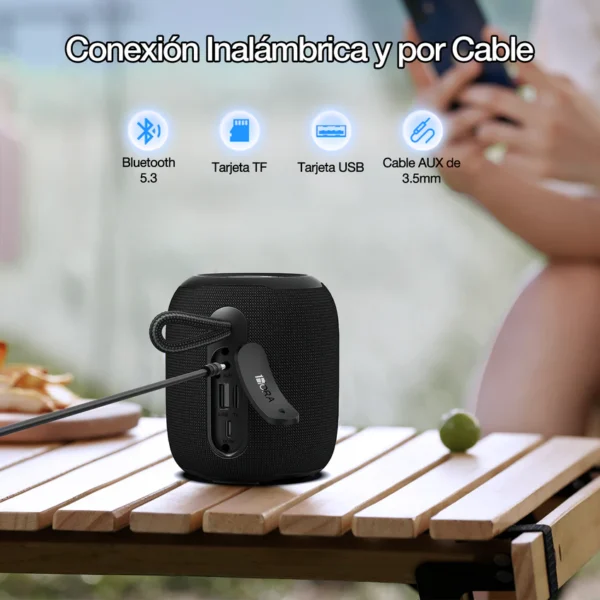 1HORA Bocina Bluetooth Portatil BOC243 - Imagen 4