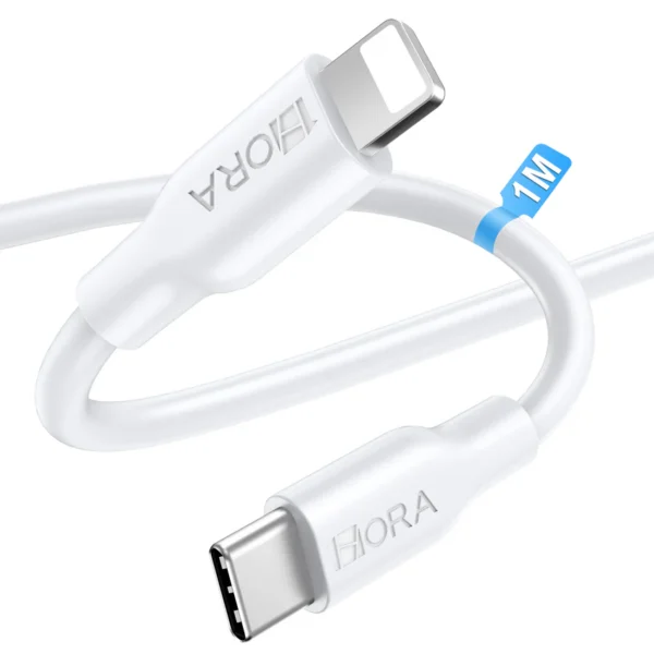 Cable Lightning CAB258 1HORA de 3 A y 1 m