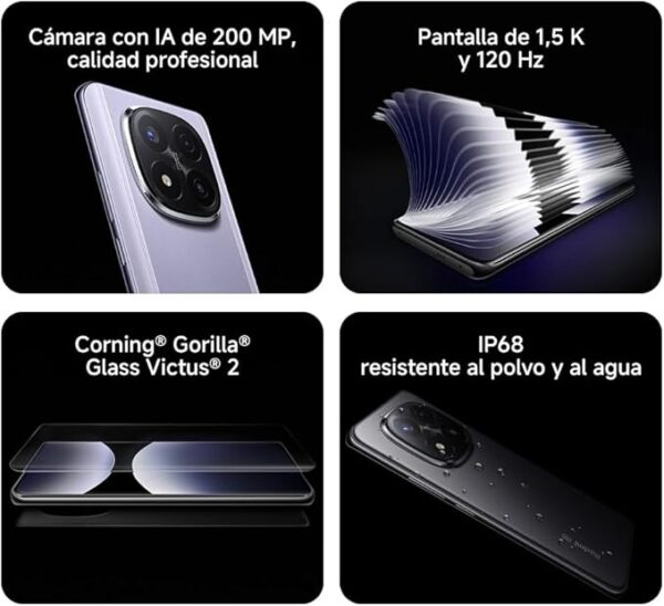 Xiaomi Redmi Note 14 Pro+ 5G - Smartphone de 8+256GB, - Imagen 5
