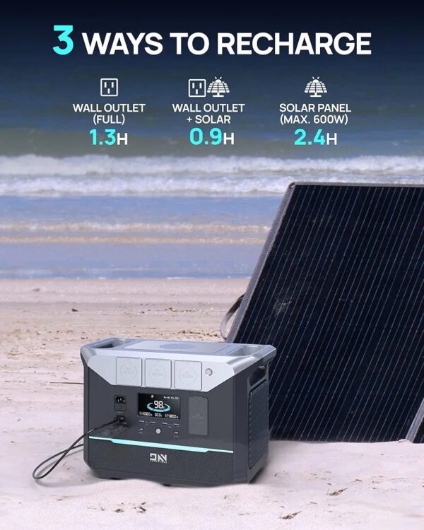 Generador solar de 1800 W (sobretensión de 3000 W) y panel solar de 300 W. - Imagen 5