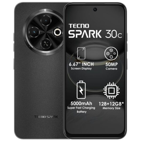 Tecno Celular Spark 30C Dual SIM 128GB ROM 4GB RAM