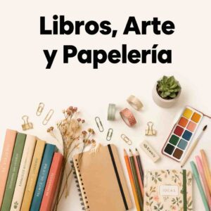 Libros , arte y papelería