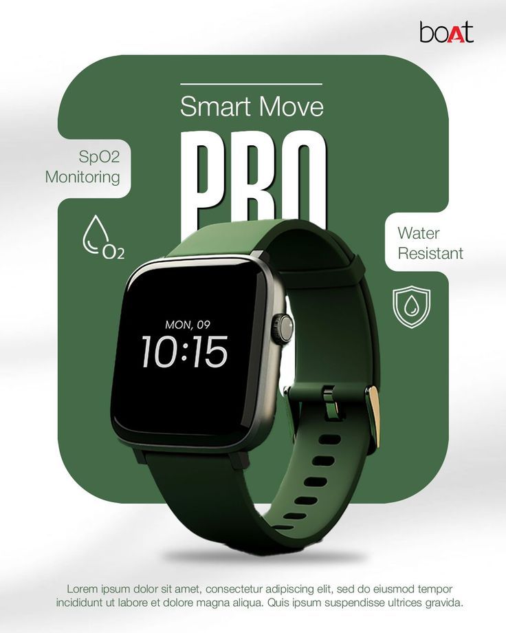 Smart Watch Poster Designe