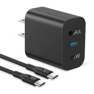 Cargador Carga Rápida Pd 20w 1hora Con Cable C A C Gar153