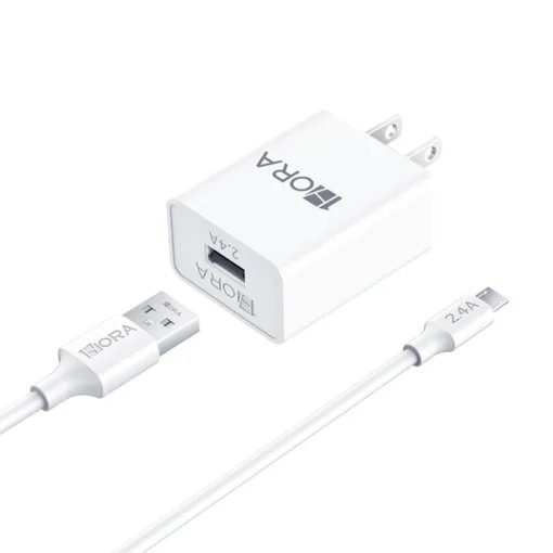 1Hora - Cargador HORA GAR124 12W con Cable Micro USB