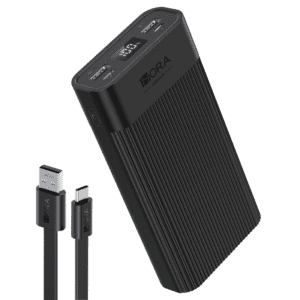 Banco de energía GAR117 de 20,000 mAh con pantalla digital 1Hora