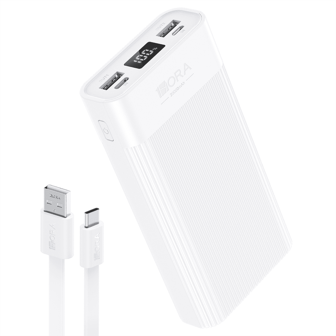 Banco de energía GAR117 de 20,000 mAh con pantalla digital 1Hora - Imagen 2