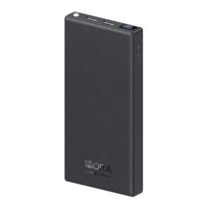 Banco de energía GAR263 de 10,000 mAh con pantalla LED y linterna