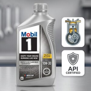 Mobil 1 - Aceite sintético avanzado 10W30 - 6/1 qt