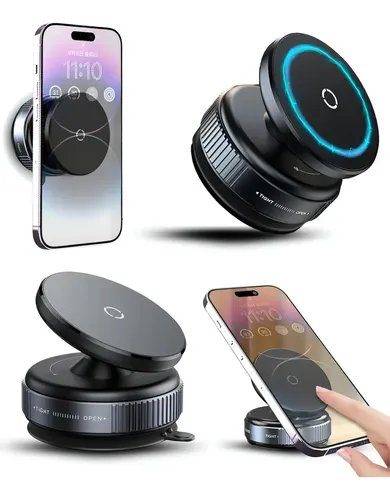 Soporte Magnético Con Succión 360 Para Celular Gym - Imagen 2