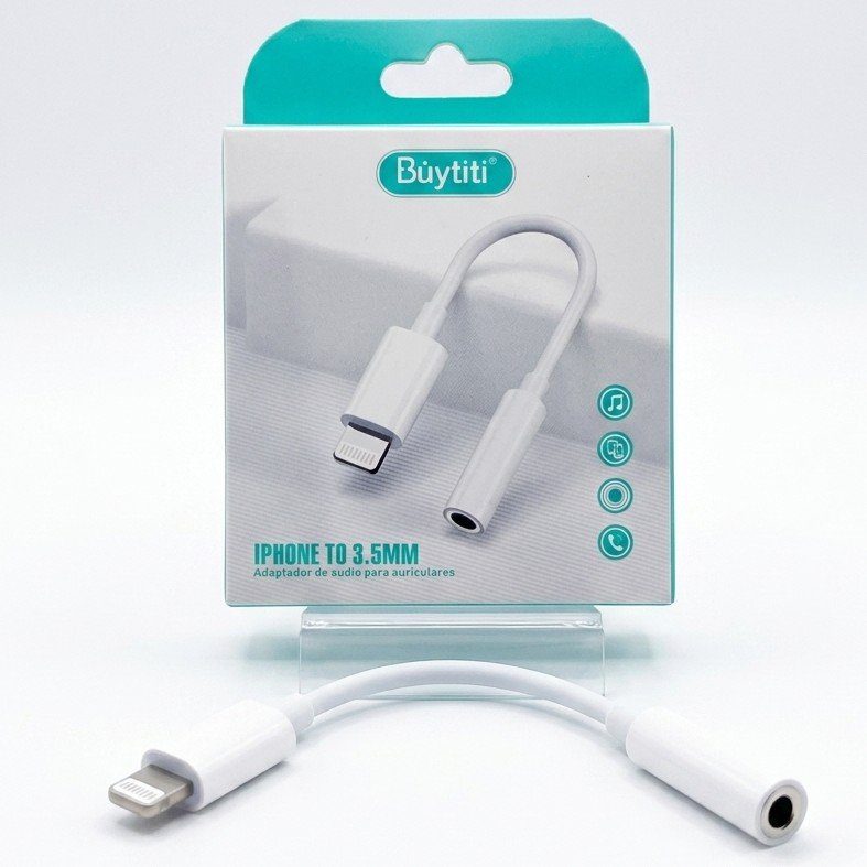 ADAPTADOR 3.5 A LIGHTNING AUP03