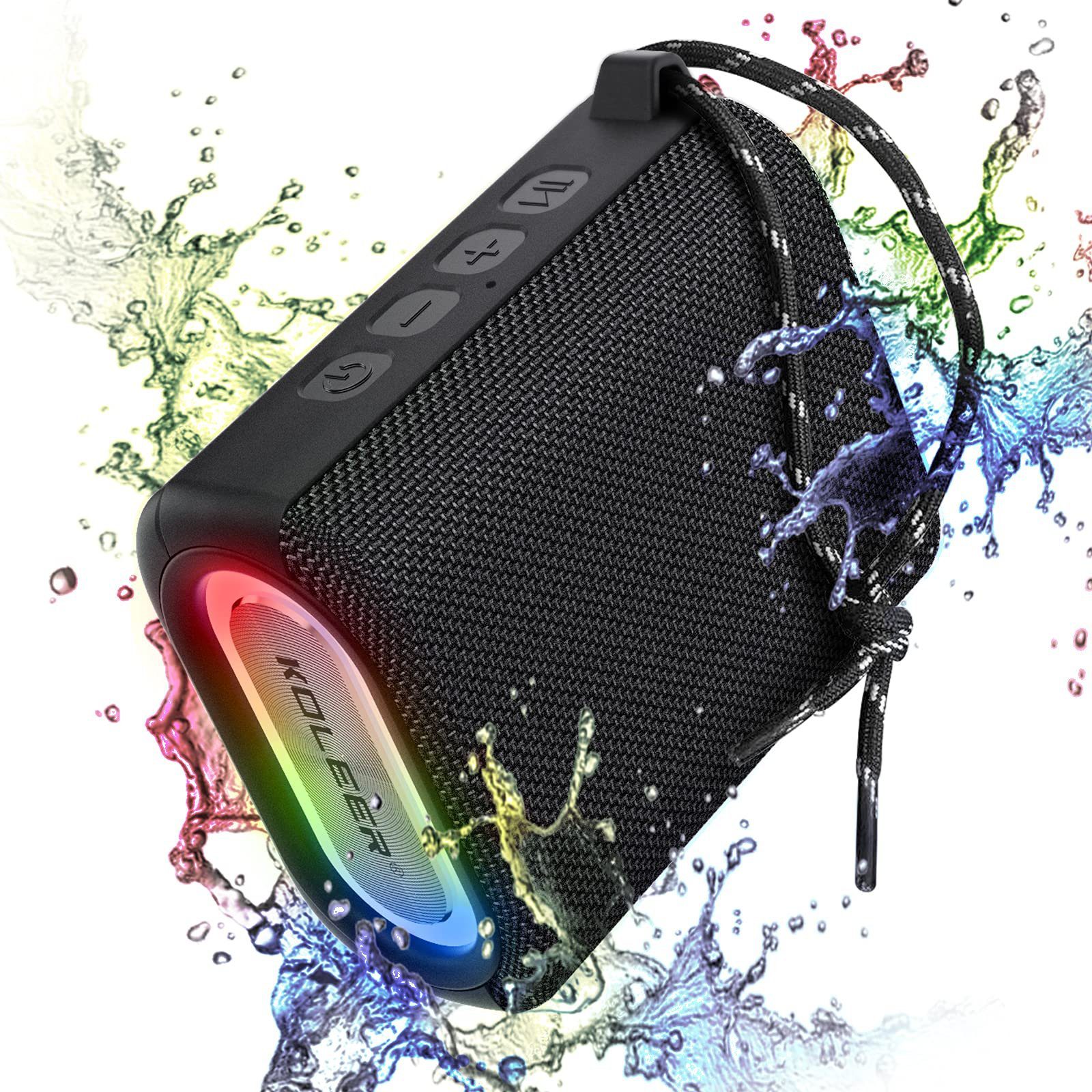 A Koleer Bocina Bluetooth 10w Altavoz Portátil Ipx7 - Imagen 2