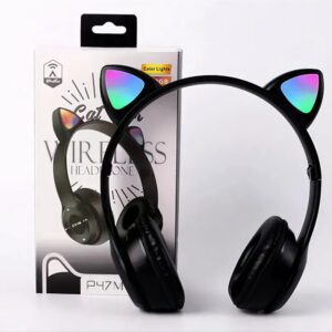 Audífonos P47-M Cat Ears, Auriculares