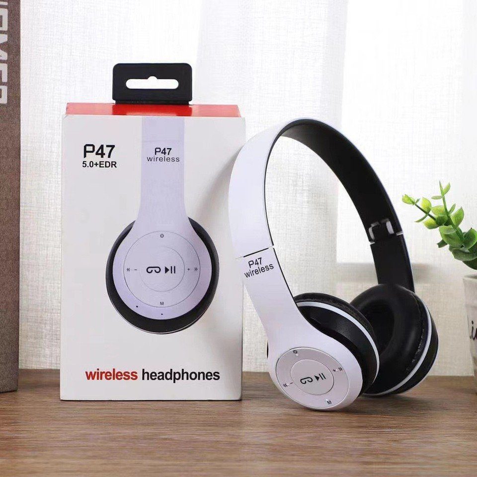 P47 - Auriculares inalámbricos Bluetooth sobre la oreja - Imagen 4