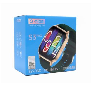 Reloj inteligente dorado G-Tide S3 Pro