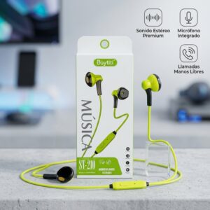 Audífonos Manos Libres Alámbrico In-ear Modelo St-210