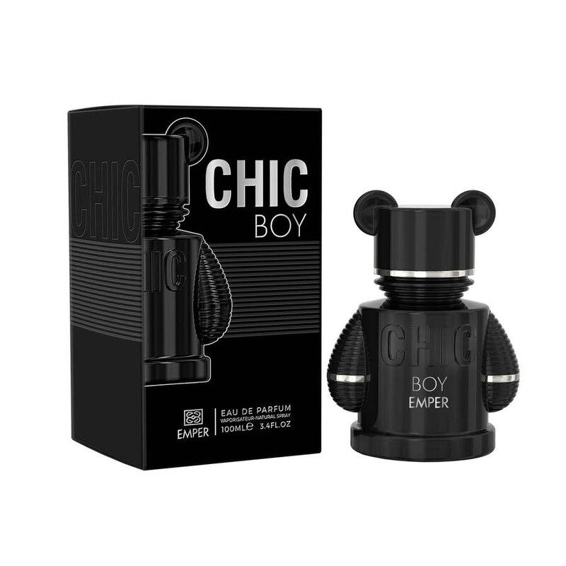 Chic Boy EDP en spray para hombre, 100 ml (3.4 oz)
