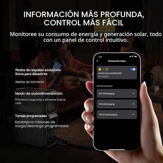 ECOFLOW Generador solar DELTA 3 Classic. - Imagen 4