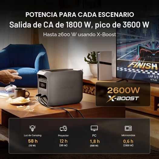 ECOFLOW Generador solar DELTA 3 Classic. - Imagen 8