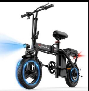 Bicicleta Eléctrica Plegable 1200W." sporT 48V 10 Ah