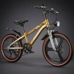 Bicicleta MTB Juvenil PICATU Medida 24 con Llantas 3 Palos y Faro LED