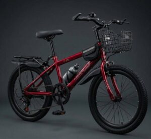 Bicicleta Utilitaria Juvenil HERO T-25 Medida 24 con Canasto y Parrilla
