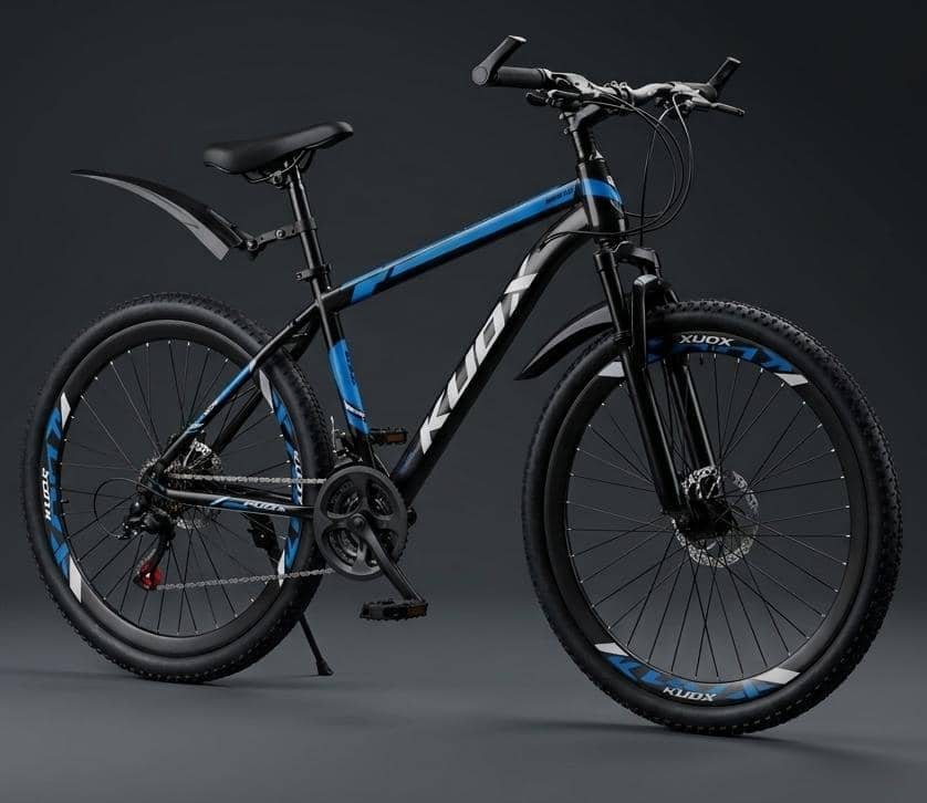 Bicicleta de Montaña KUOX 26" con Freno de Disco y Suspensión