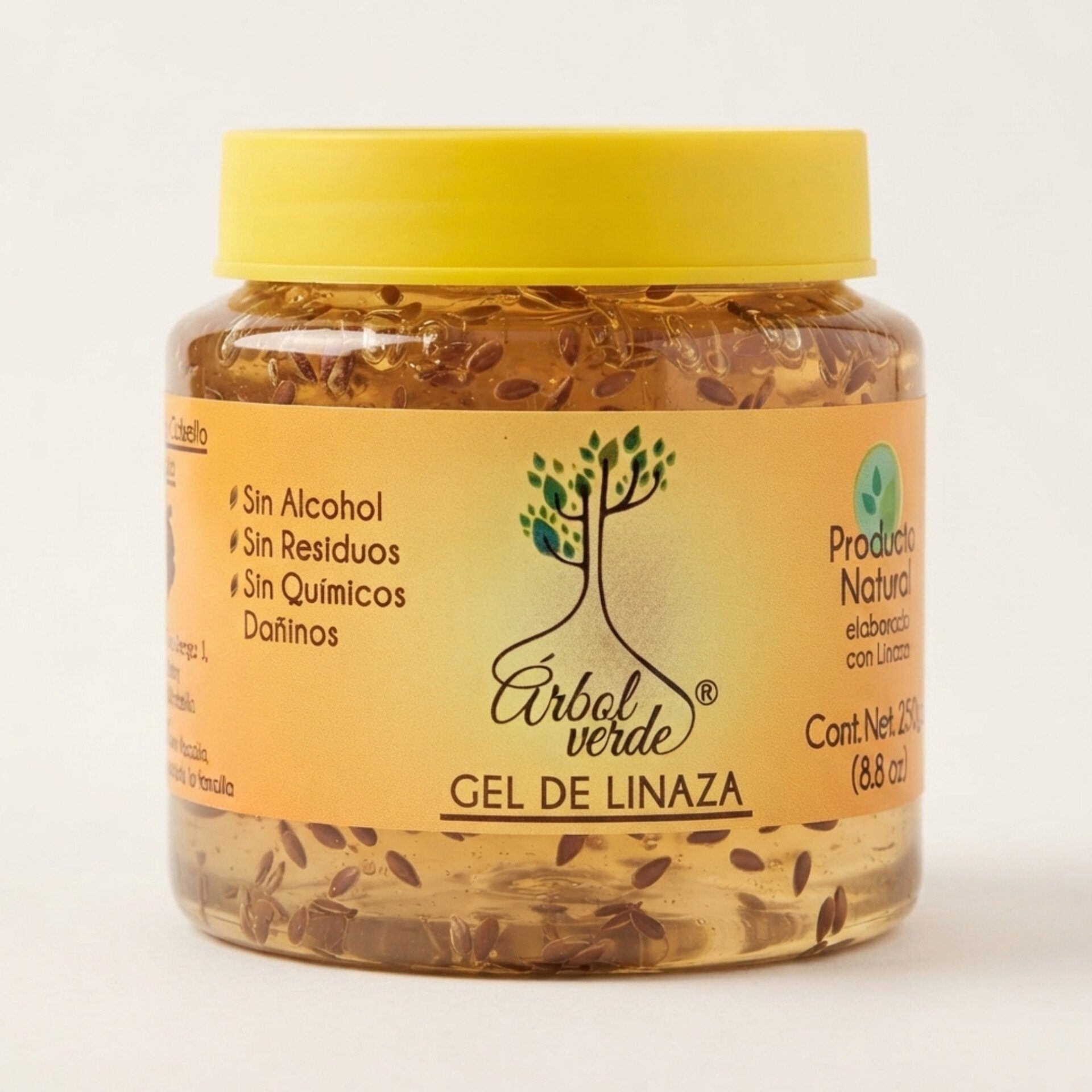Gel de Linaza Árbol Verde.