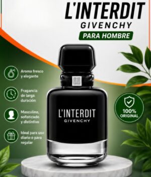 Perfume L'Interdit Givenchy – Fragancia Masculina, Sofisticada y Distintiva