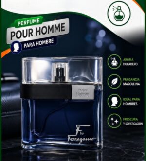 Perfume F by Ferragamo Pour Homme – Fragancia Masculina y Sofisticada