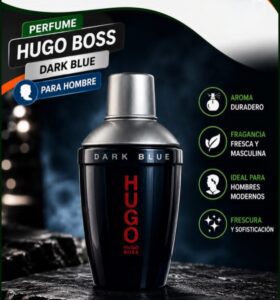 Perfume Hugo Boss Dark Blue – Fragancia Fresca y Sofisticada para Hombre