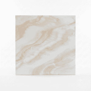 1m Porcelanato Ónix Beige o Mármol Veteado Crema.