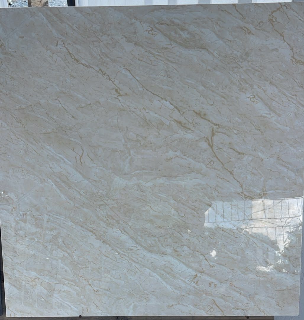 1m Porcelanato 60x60 - Mármol Travertino Beige - Imagen 2