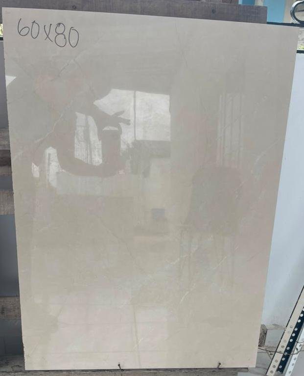 1mPorcelanato Mármol Beige Marfil 60x80 cm - Imagen 2