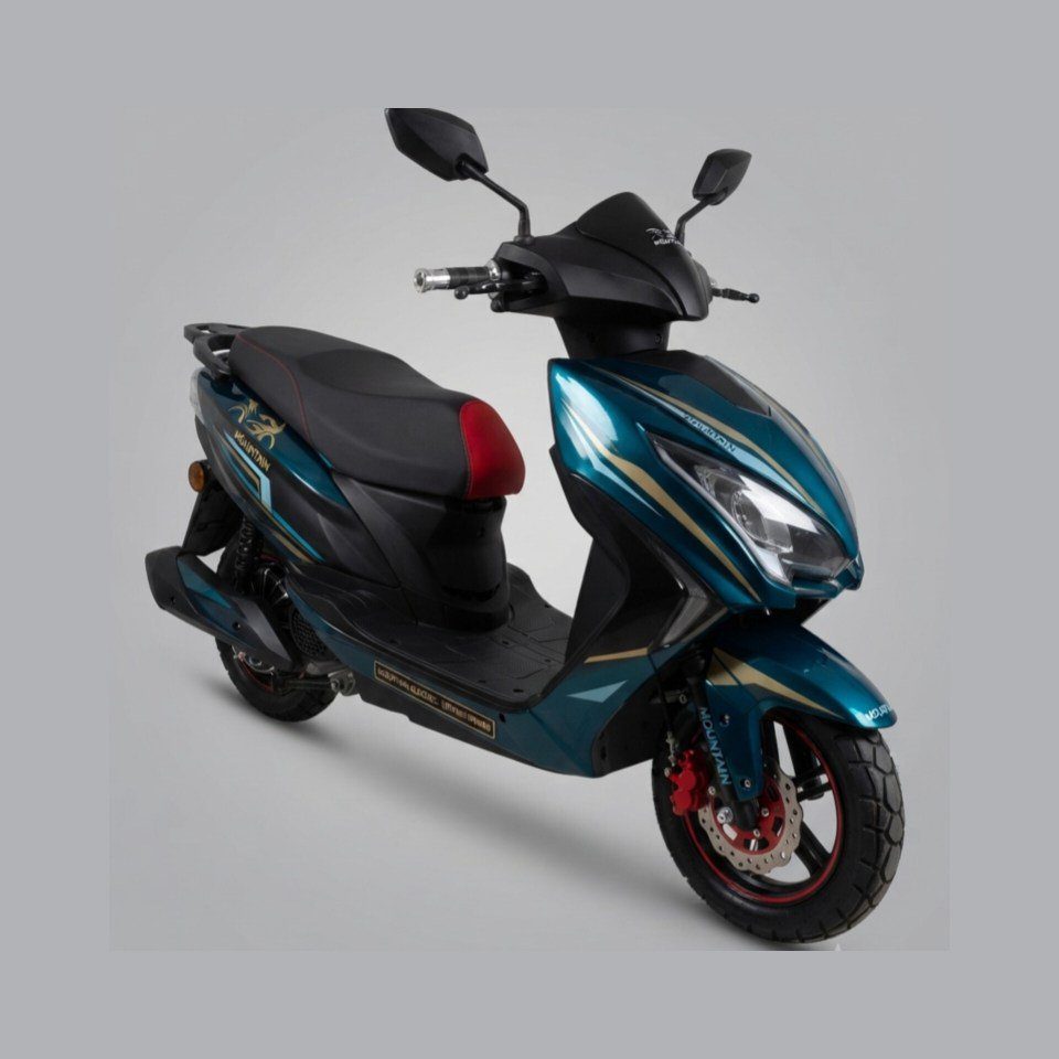 Moto Eléctrica Mountain 72 voltios y 55 amperios.