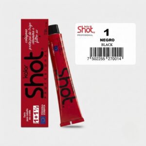 Copia de Tinte en Crema Profesional Kolor Shot 1 Negro (Black)