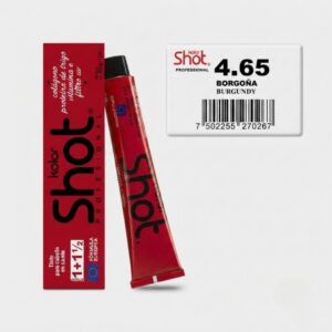 Tinte en Crema Profesional Kolor Shot 4.65 Borgoña (Burgundy)