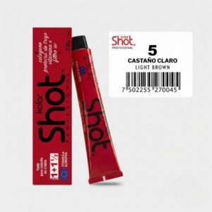 Copia de Tinte en Crema Profesional Kolor Shot 5 Castaño Claro (Light Brown)
