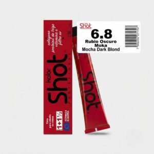 Tinte en Crema Profesional Kolor Shot 6.8 Rubio Oscuro Moka (Mocha Dark Blond)
