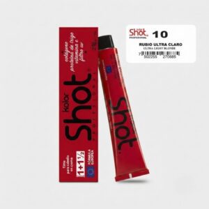 Tinte en Crema Profesional Kolor Shot 10 Rubio Ultra Claro (Ultra Light Blonde)
