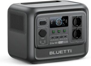 BLUETTI Elite 100 V2 Estación de Energía Portátil 1024Wh + panel solar 540w boviet .Generador Solar