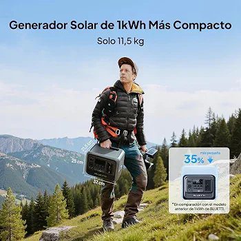 BLUETTI Elite 100 V2 Estación de Energía Portátil 1024Wh, Generador Solar - Imagen 4