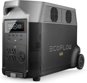EF ECOFLOW Estación de energía portátil DELTA Pro de 3600 Wh, 5 salidas de CA de 120 V, 3600 W