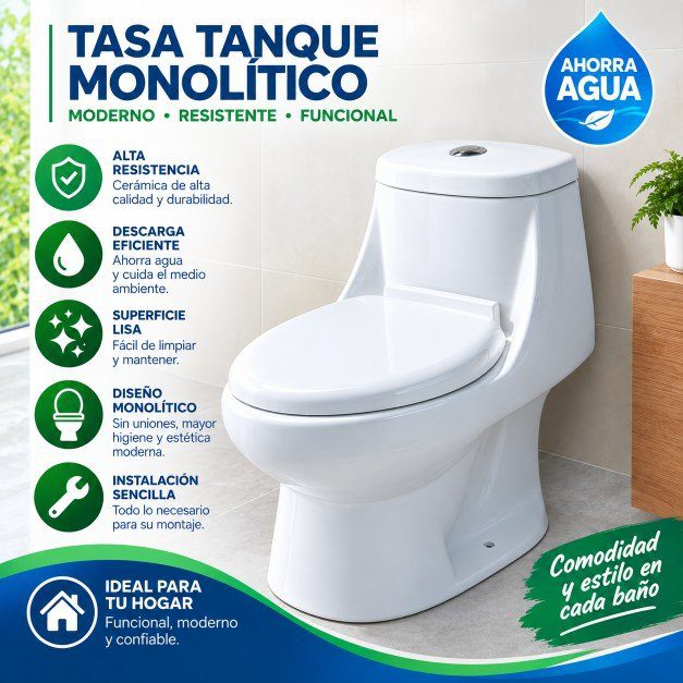Tasa Tanque Monolítico