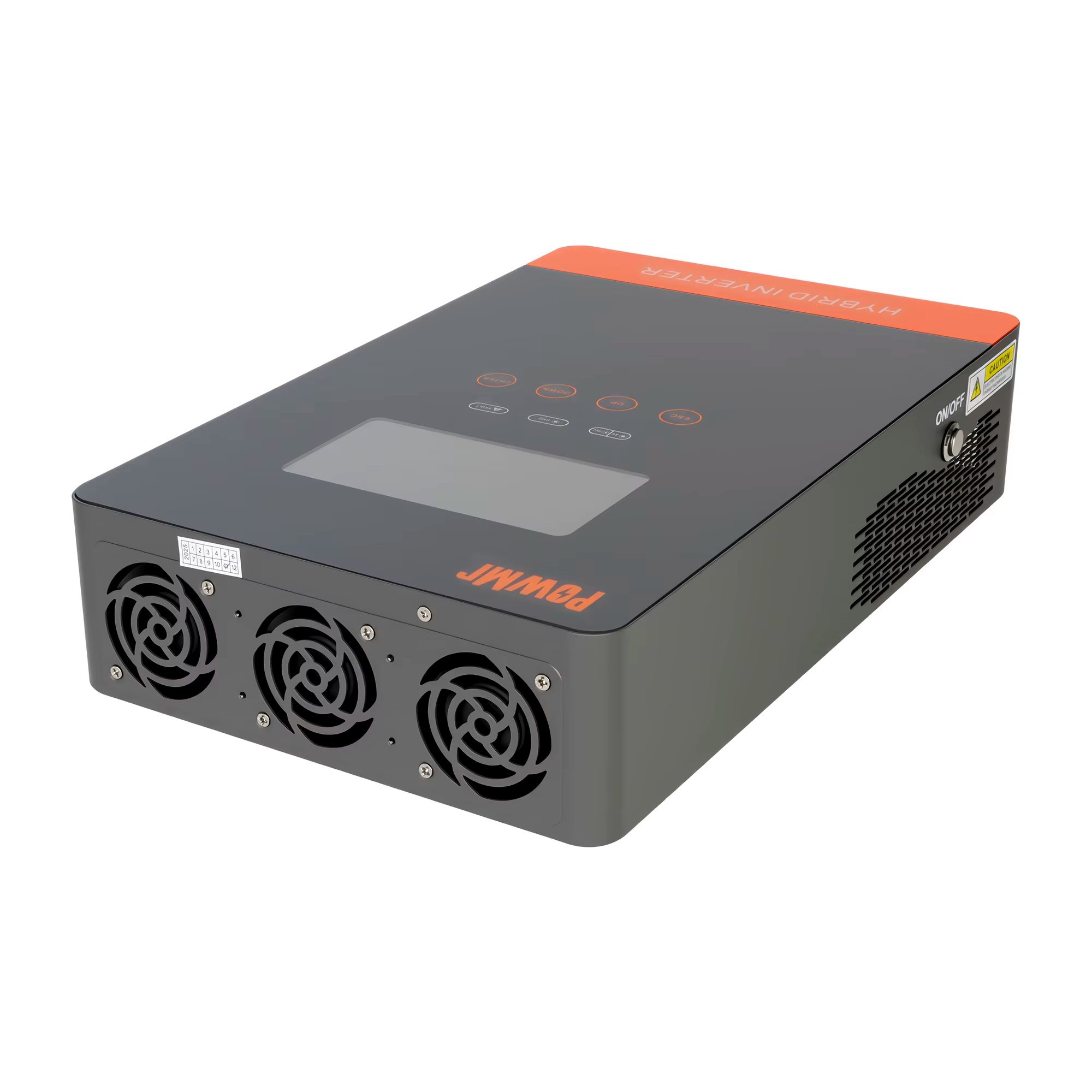 Inversor solar todo en uno PowMr de 4.5KW, 24Vdc, de onda sinusoidal pura, con salida de 110/120Vac y MPPT de 140A, de gran demanda - Imagen 6