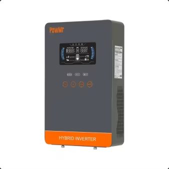 Inversor solar todo en uno PowMr de 4.5KW, 24Vdc, de onda sinusoidal pura, con salida de 110/120Vac y MPPT de 140A, de gran demanda - Imagen 3